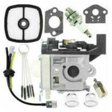 Kit di riparazione carburatore compatibile con Zama RB-K94 Echo SRM-265 SRM-265ES, tubi del carburante, primer, pezzo di ricambio