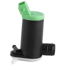 Dioche dual outlet windshield washer pump, car wiper motor compatible with 106 206 306 406 806