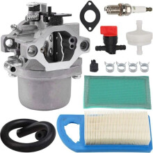 Carburateurrevisieset 590399 voor Briggs & Stratton - Nosheir - Inclusief luchtfilter/bougie/brandstoffilter