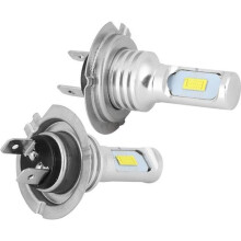 2er-Pack H7 LED-Xenonlampen, superhelles Weiß, 80 W, 6000 K, wasserdichte LED-Nebelscheinwerferlampen, Nebelscheinwerfer-Set