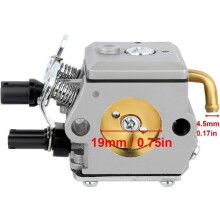 Carburateur pour tronçonneuse Stihl 034 036 MS340 MS350 MS360 360Pro C3A-S31A 40-HE-20A 1125-120-0651 avec bougie d'allumage