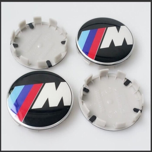 Καπάκι κέντρου τροχού με κλιπ με λογότυπο BMW M για ζάντες 68 mm