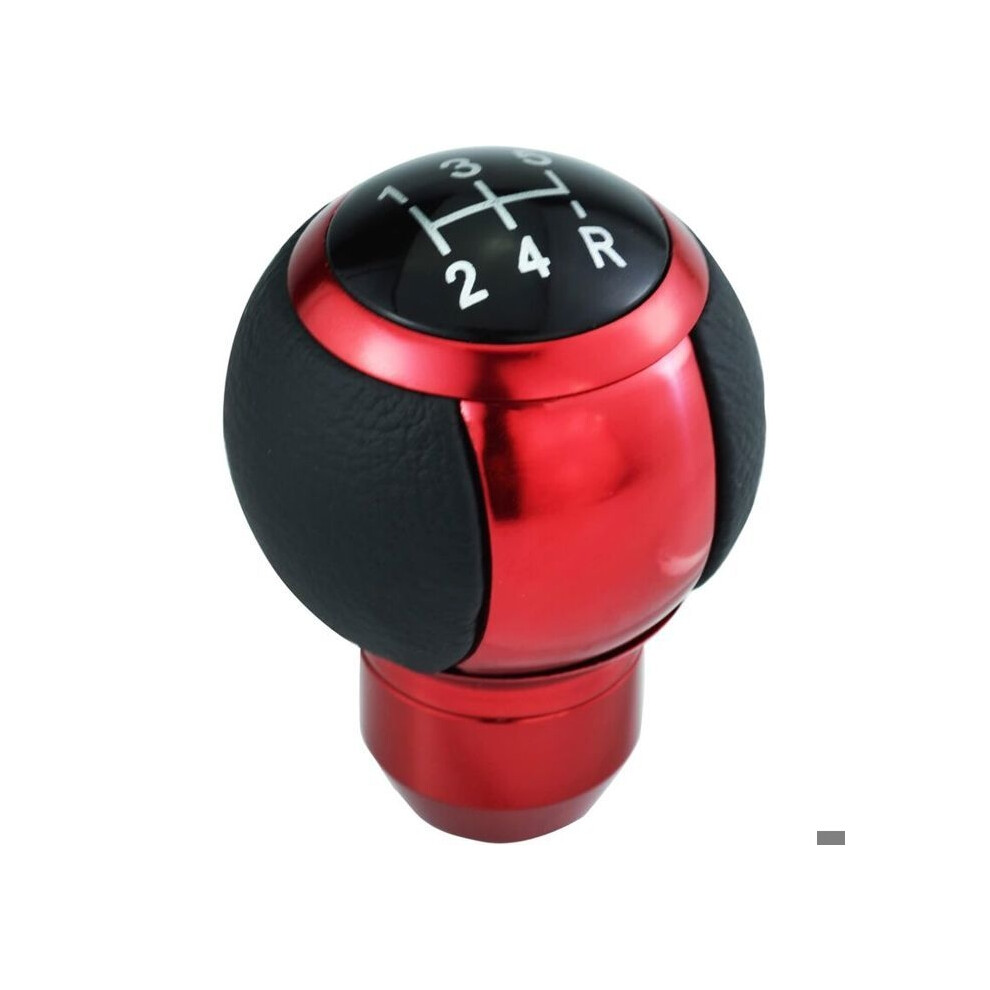 8Mm 10Mm 12Mm Auto Leather Manual Gear Knob 5 Speed Gear Shift Lever Part Red 9102920065037
