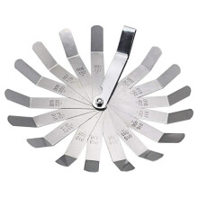 3-teiliger Ventilschraubensatz, Werkzeug zur Ventilspieleinstellung + Fühlerlehre (0,005–0,020 Zoll)