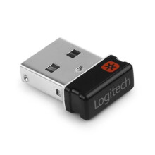 Unifying USB Receiver Dongle for Logitech Mouse and Keyboard - Connect up to 6 Devices