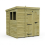 6 x 6 Pent Shed Tanalised (Single Door, With Windows) 2