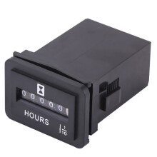 DC 6-80V Mechanical Hour Meter Gauge for Generator Motorboat