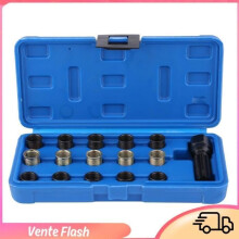 Reparatieset voor bougiedraad, 16 stuks, 14 mm x 1,25 mm.