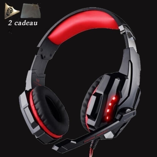 Cuffie da gioco 7.1 compatibili con PS4 - USB da 3,5 mm - microfono e LED 1