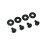 1Pc Right Side Interior Door Panel Handle Trim Pull + Cover For E90/E91 (Black) 4