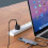 INF Type-C Hub Adapter with 8 Ports Gray 5