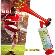 Foghorn Trumpet Supporter Sports Horn 2pcs Loud Sound Portable Sports Horn with Air Pump