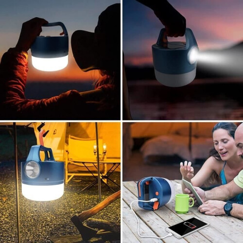 LED Lantern - Unspecified - Unspecified Model - 5 Modes - USB/Solar Rechargeable - IP4 Waterproof 2