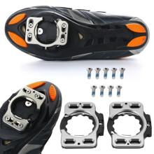 Cleat covers - YIN - SpeedPlay Zero - Aluminum - Resin - Black and Silver