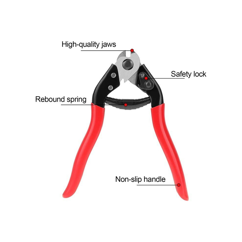 Photos - Bike Mount & Stand Bicycle cable cutter, bicycle brake lever cable repair tool, ideal as a gift for bicycle cables and wires