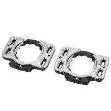 Couvre-crampons - YIN - SpeedPlay Zero - Aluminium - Résine - Noir et argent