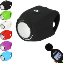 Clacson potente per bicicletta, mini campanello elettronico di avvertimento per mountain bike.