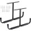 Steel garage ceiling storage hook, heavy-duty storage rack (2 pack, black) 1