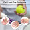 4 Pcs Toe Cushion Tube, Cuttable Silicone Toe Protector, Cuttable Silicone Toe Protector, Toe Protectors 4