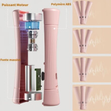 Sähkökäsipainot - Monitoimiset - 3200 RPM - 7 tärinätasoa - 2600 mAh - Syväkudoshieronta