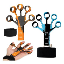 Set mit 2 Fingerkräftigungsgeräten – [Neue Zusatzfunktion] Edelstahlclip, 6 Widerstandsstufen