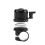 Campanello per bicicletta con supporto Airtag, nero, 22,2 mm 1