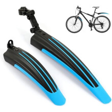 Adjustable and universal bicycle mudguard set, front and rear mudguards, mountain bike mudguard set, a001