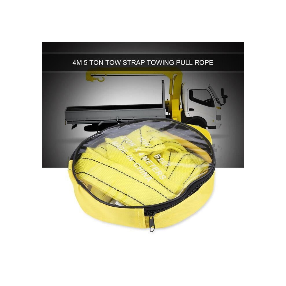 5-Ton Car Trailer Tow Cable With Hooks. Auto Emergency Vehicle Tool. 9102920062036