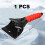1 Pc Car Ice Scraper, Snow Remover Ice Scraper, Car Windshield Scraper, Car Window Scraper, Windshield Squeegee 1