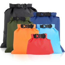 Lightweight and Waterproof Combo Bag for Kayaking, Drifting, Hiking, Camping - Mixed Colors - 6-Piece Set