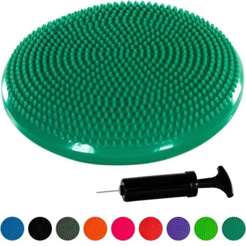 MOVIT Cuscino gonfiabile per equilibrio e seduta, 33 cm, turchese