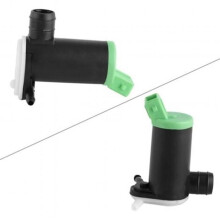 Dioche ruitenwasserspomp met dubbele uitlaat, ruitenwissermotor compatibel met 106 206 306 406 806