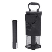 Portable golf ball retriever, golf ball retriever, golf ball retriever, pocket storage bag, ball retrieval device