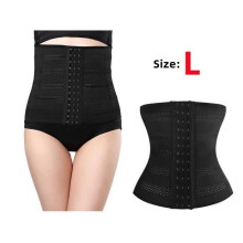 Schwitzgürtel, unsichtbarer Bauchgürtel, formender Bauchweggürtel für Damen, Taillenformer, verstellbarer Taillentrainer, Schwarz