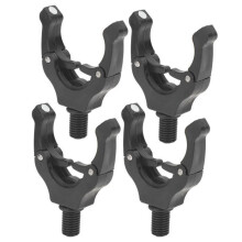 EBTOOLS 4-delige magnetische hengelsteun voor de kop, automatische verstelbare magnetische hengelsteun voor de staart