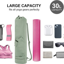 Multifunctionele yogamatrugzak, compatibel met yogamatten van Amazon, sporttas geschikt voor fitness