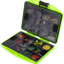 Angelset – ARAMOX – 24 Fächer – Kunststoffbox – Leicht und kompakt
