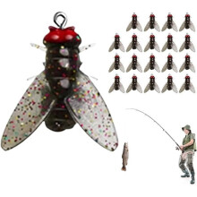 Lure - Assorted Flies - Yellow - Fly Fishing - Adults - Mixed