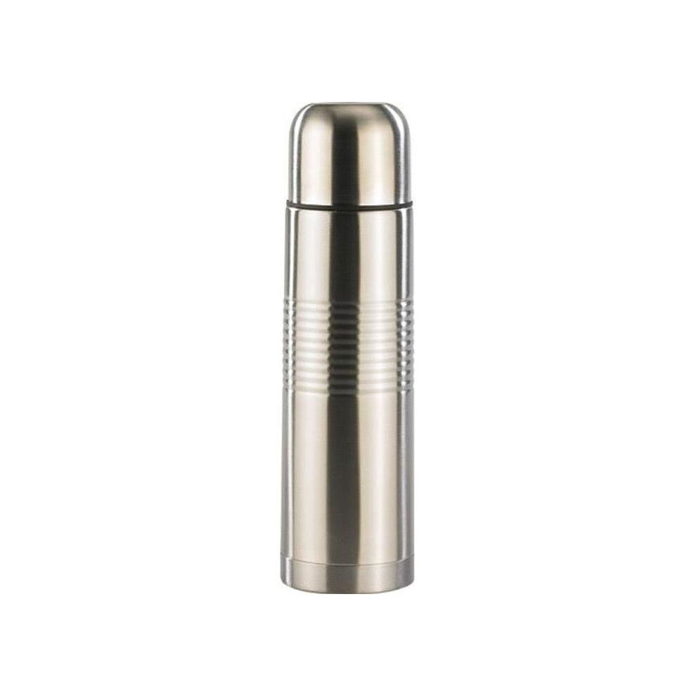 Photos - Kettle / Teapot Insulated bottle - ROSENSTEIN & SOHNE - 0.5 L - Grey stainless steel - Multisport - Cup lid