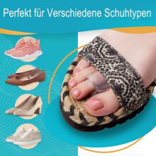 Hallux Valgus Corrector Orthosis, 8 Pcs Silicone Toe Separator, Epitact Corrective for Overlapping Toes, Toe Spreader (White-L)