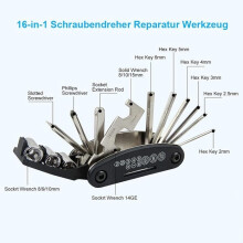 Bicycle Repair Kit, Bicycle Puncture Repair Kit, Bicycle Kit Suitable for Use in Emergency Situations During Long Trips