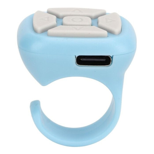 Δακτύλιος τηλεχειριστηρίου - OKUMGGYJ - Bluetooth - Μπλε - 33 g - Μπαταρία λιθίου 50 mAh