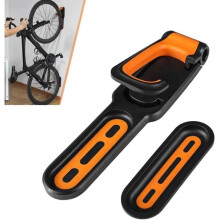 Supporto da parete per biciclette, portabici pieghevole per telaio, parcheggio, mountain bike, bici da strada
