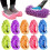 10 Pieces Washable Mop Slippers/Shoe Covers/Microfiber Socks for Cleaning PZCC 1