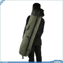 VGEBY Fishing Tackle Bag VGEBY Fishing Bag Fishing Rod Storage Bag Cylindrical Organizer Sport Tube Green OD
