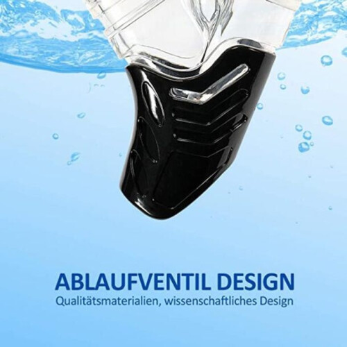Black transparent diving hose 2