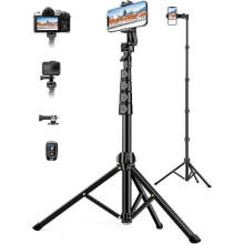 Treppiede per smartphone - MARSEE - Portatile 170 cm - Alluminio - Telecomando - Antiscivolo