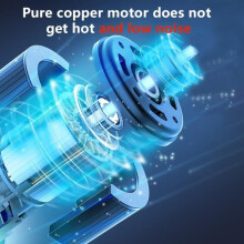Gonfiatore per pneumatici auto, compressore d'aria portatile da 12 V per auto, gonfiatore elettrico autonomo per pneumatici di auto/moto/paddleboard