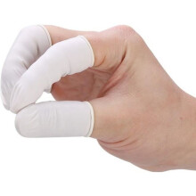 300 pcs Latex Finger Cots Ultra-thin Safety Durable Elastic Tattoo Manicure Tool -CYA