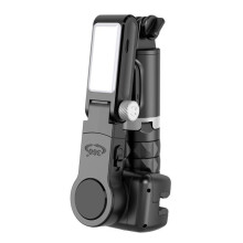 Treppiede per selfie stick con gimbal, supporto panoramico, tracciamento delle riprese, stabilizzatore gimbal portatile anti-vibrazione